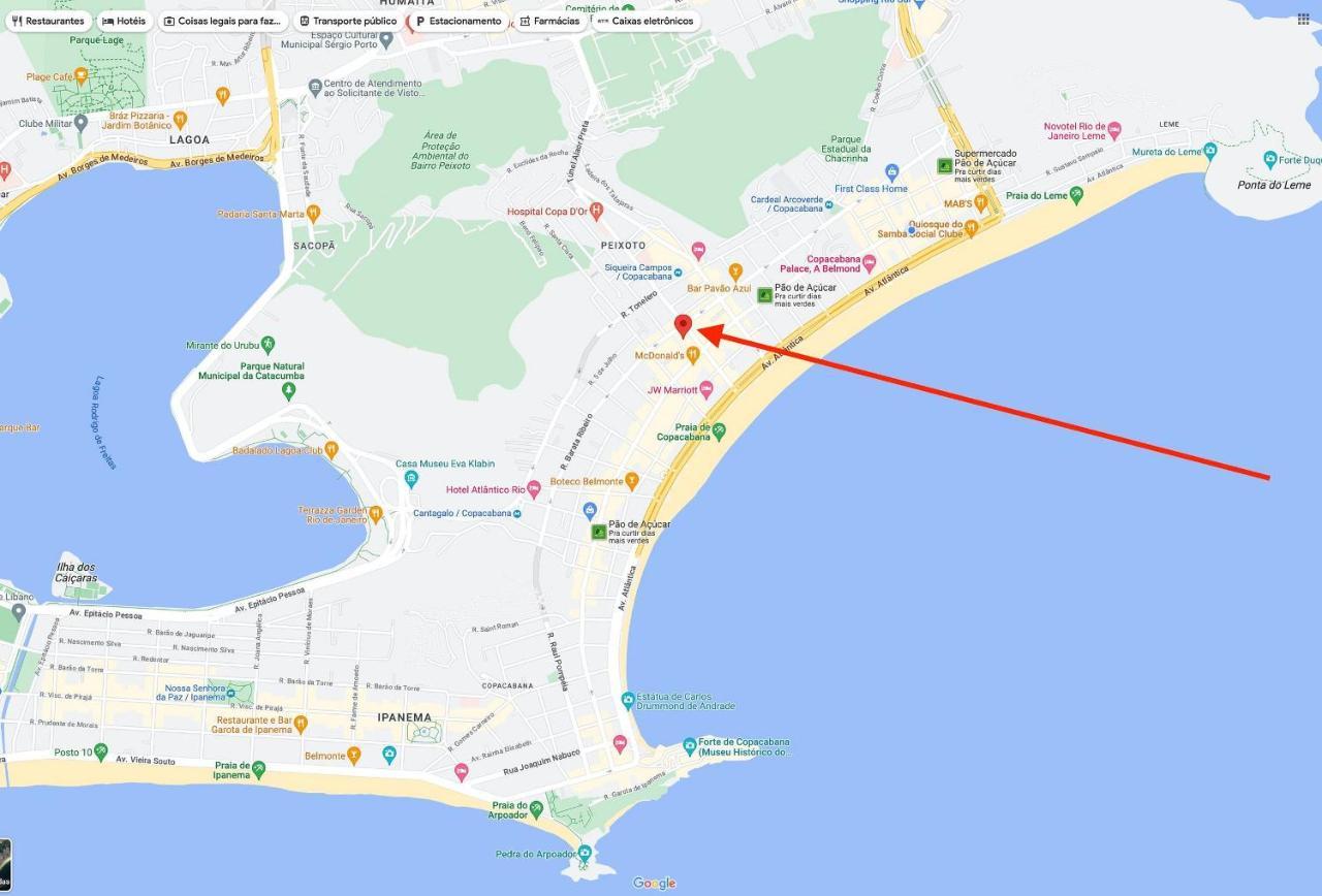 Apartamento Exclusivo 3qtos C/ Garagem Em Copacabana, Conforto *